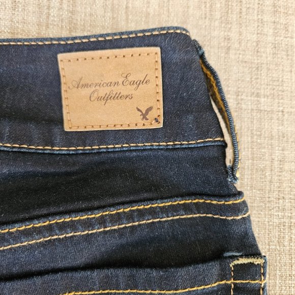 NWT American Eagle Artist Dark Wash Super Stretch Jeans - Picture 9 of 14